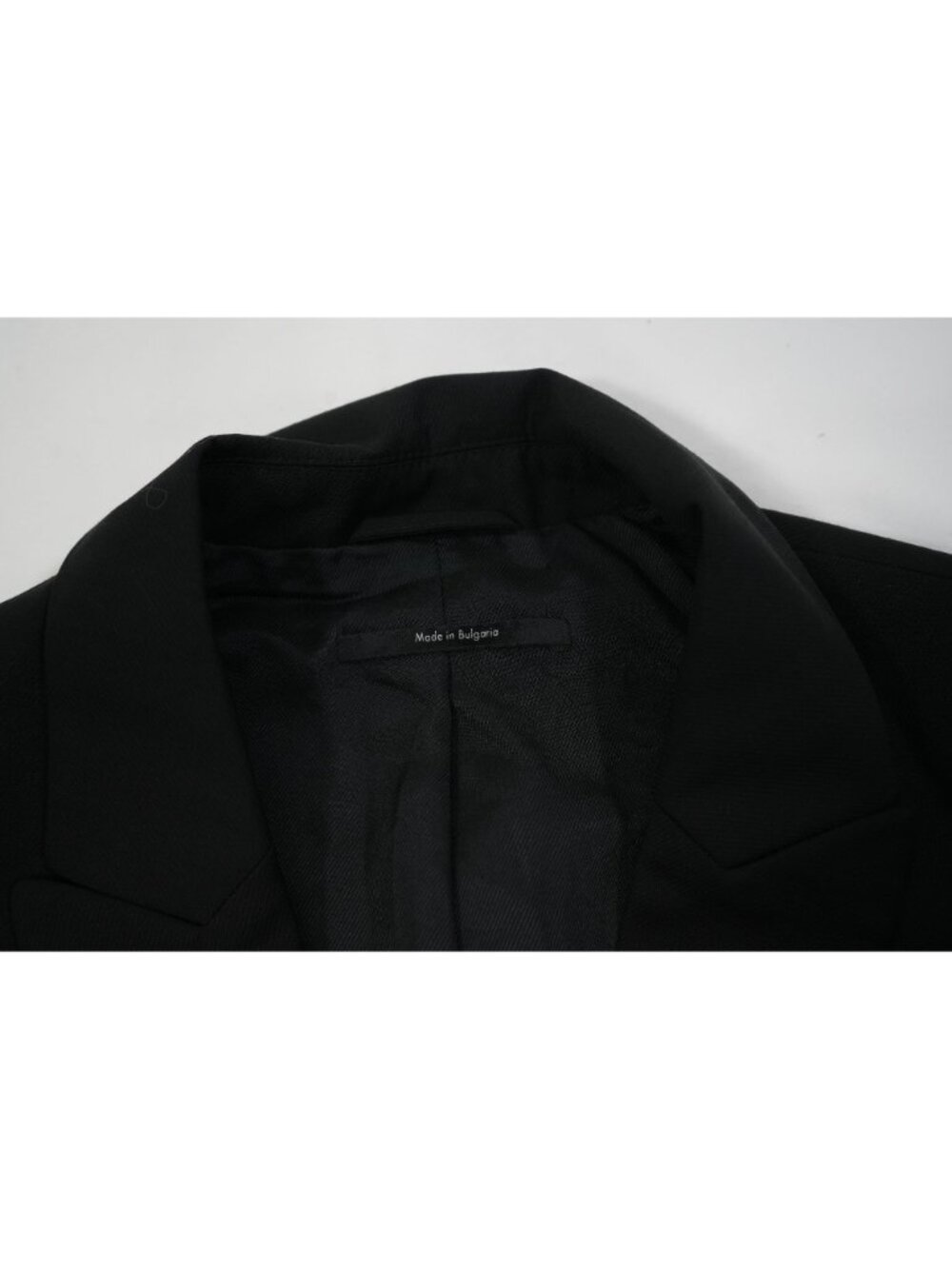 Gucci Womens Black Fitted Suit Jacket Blazer Logo Buttons Luxury - Picture 3 of 4